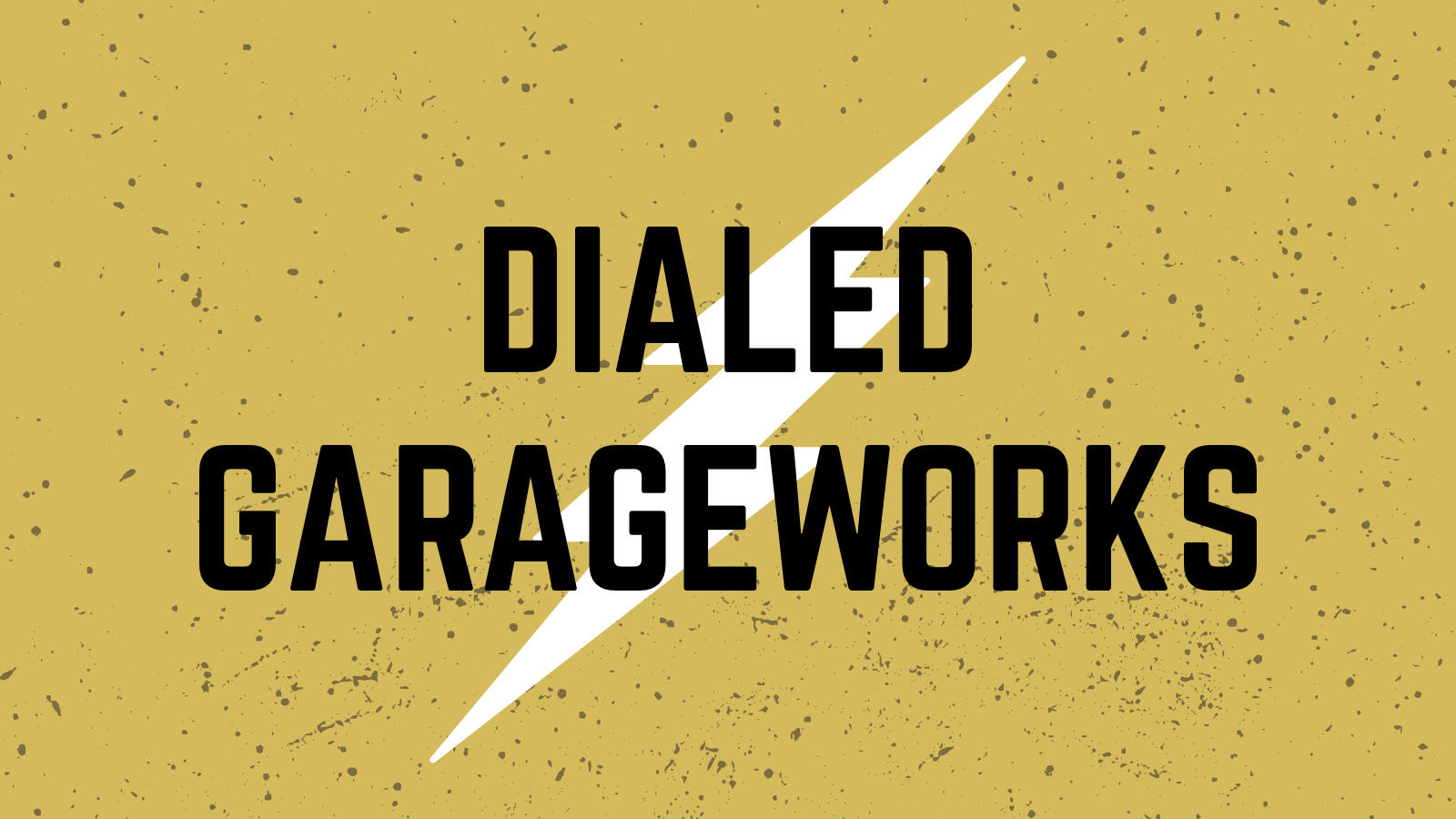 Dialed Garage Works logo – car mod consulting